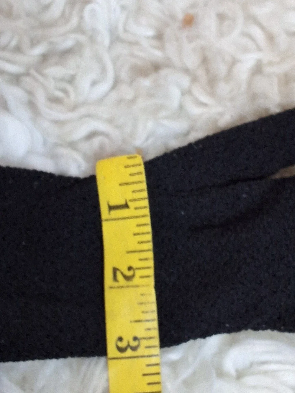 Vintage Black Crochet Lace Wrist Gloves Stretch Nylon One Size Formal
